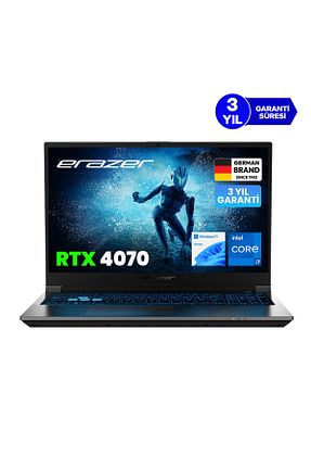 لپ تاپ گیمینگ مشکی Intel Core i7 Erazer - کد 896584562