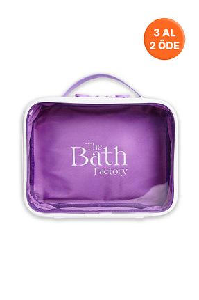 کیف آرایش بنفش THE BATH FACTORY - کد 820453405