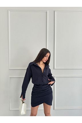 لباس سرمه ای زنانه تنگ SoseButik - کد 940731116
