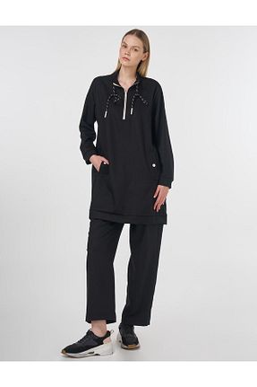 ست بالاتنه و پائین تنه حجاب سبز زنانه رگولار Kayra - کد 940734761