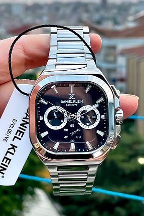 ساعت مچی قهوه ای مردانه 41-45 میلی متر Daniel Klein - کد 243785283
