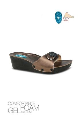 دمپائی متالیک زنانه چرم مصنوعی Ceyo - کد 59447559