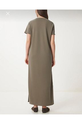 لباس خاکی زنانه بافت Neva butik bursa - کد 940788600