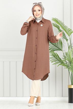 تونیک حجاب رنگی زنانه بافتنی ModaMerve - کد 940777804