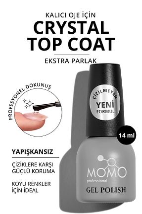لاک ناخن دائمی نارنجی MOMO professional - کد 303498485