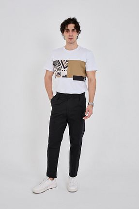 تیشرت سفید مردانه رگولار Key Denim - کد 940829489