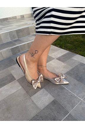 بابت بژ زنانه پارچه ای BURCU COLLECTİON - کد 940822648