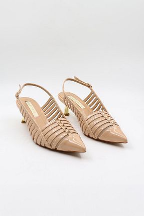 کفش پاشنه بلند کلاسیک رنگی زنانه چرم لاکی KRISTE BELL - کد 940901400
