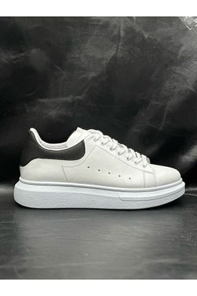 کفش کژوال سفید مردانه چرم خالص BESS SHOES - کد 940884972