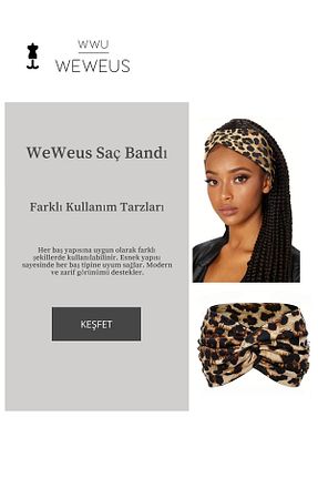 تاج رنگی زنانه پلی استر Weweus - کد 940890812