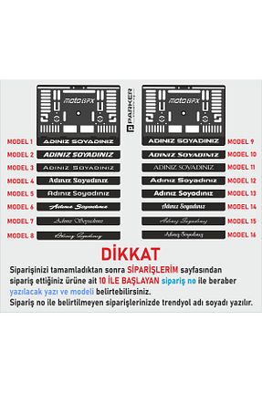 قاب پلاک خودرو Parker Otomotiv A.Ş - کد 940350566