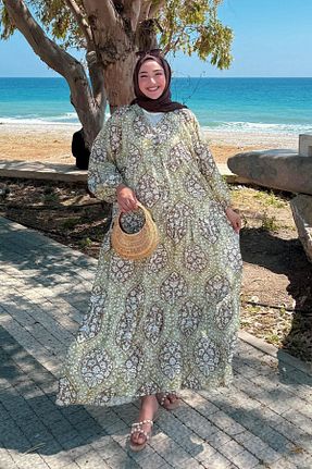 لباس سبز زنانه بافتنی LOCCO - کد 931268503