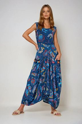 لباس سرمه ای زنانه بافتنی Namaste Vintage - کد 940915742