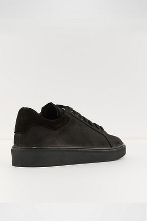 کفش اسنیکر مشکی مردانه چرم اصل Aldo - کد 848613662