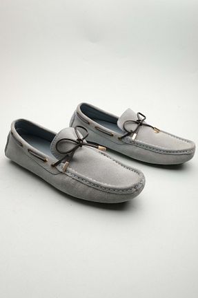 کفش لوفر آبی مردانه چرم خالص Gondol - کد 933358978