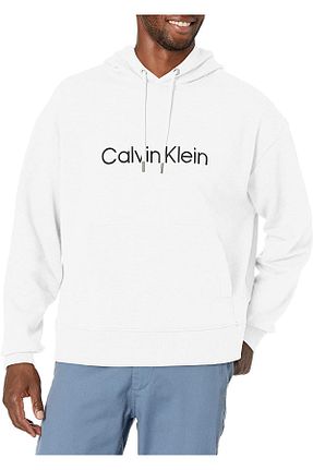 سوئیشرت سفید مردانه ساده Calvin Klein - کد 208041178