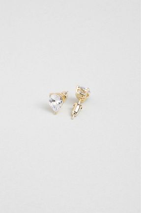 گوشواره نقره زرد زنانه 925 عیار So Chic - کد 832088158