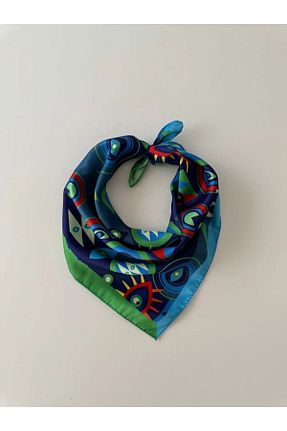 دستمال گردن سبز زنانه پلی استر AGAPI - کد 835421162