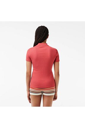 تیشرت صورتی زنانه Relaxed Lacoste - کد 846245715