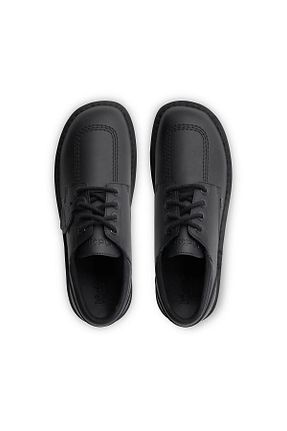 کفش اسنیکر مشکی مردانه چرم اصل Kickers - کد 792638549