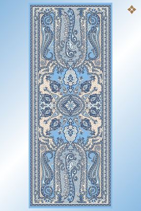 شال رنگی زنانه پلی استر JAWEL - کد 936160626