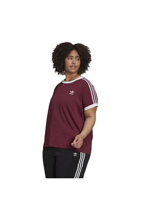 تیشرت زرشکی زنانه Relaxed adidas - کد 934960184