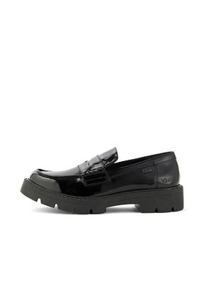 کفش اسنیکر مشکی زنانه پارچه Kickers - کد 792638553