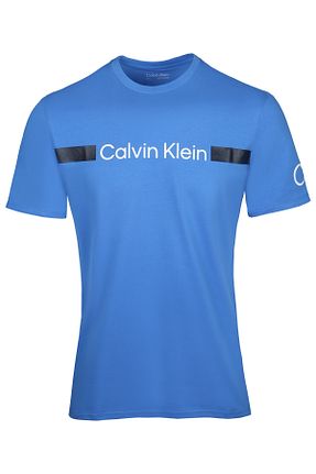 تیشرت اسپرت آبی مردانه رگولار Calvin Klein - کد 801757171