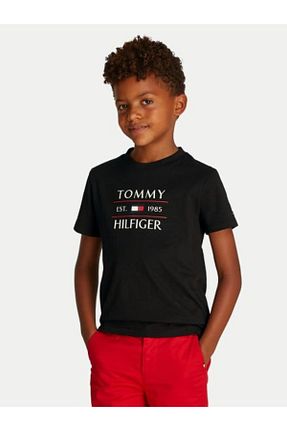تیشرت مشکی زنانه رگولار Tommy Hilfiger - کد 929022875