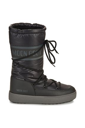 بوت / نیم بوت مشکی زنانه چرم مصنوعی Moon Boot - کد 856342472