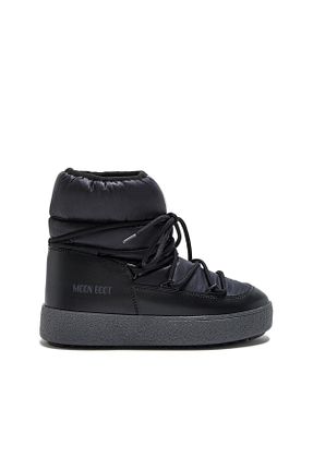 بوت / نیم بوت مشکی زنانه چرم مصنوعی Moon Boot - کد 804905724