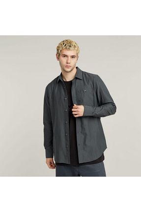 پیراهن طوسی مردانه رگولار G-STAR RAW - کد 940747581