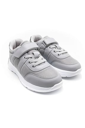 کفش اسنیکر طوسی بچه گانه KU&PA SHOES - کد 940825159