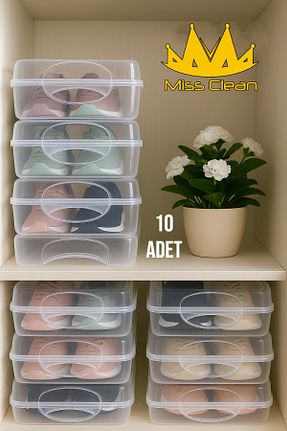 نظم دهنده کفش سفید پلاستیک MissClean - کد 940583674