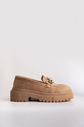 بابت بژ زنانه چرم مصنوعی AZTEKA - کد 675521458