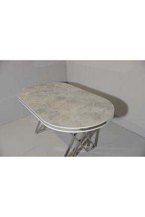 میز ناهار خوری طوسی ثابت ÜNALMIŞ - کد 900267586