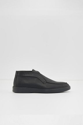 بوت / نیم بوت مشکی مردانه چرم خالص Aldo - کد 863294120