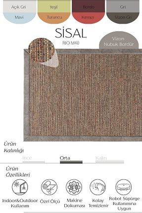 فرش رنگی قابل شستشو Cool Halı - کد 375065057