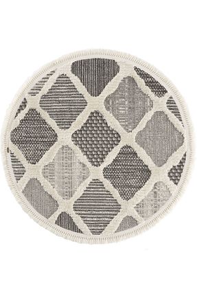 فرش طوسی قابل شستشو Cool Halı - کد 332337961