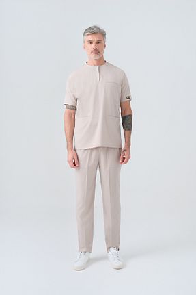 لباس کار بژ ÇİZGİ MEDİKAL - کد 933280940