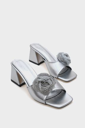 دمپائی متالیک زنانه چرم مصنوعی Capone Outfitters - کد 871432979