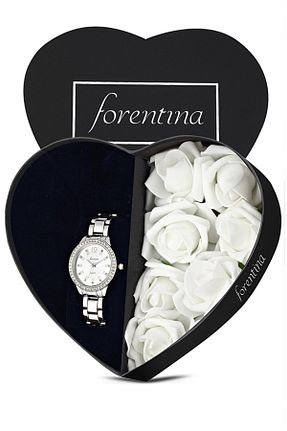 ساعت مچی طوسی زنانه 36-40 میلی متر Forentina - کد 771845412