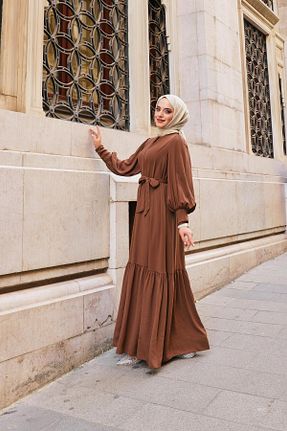 کلاه و ابایا زرد زنانه پنبه پلی استر BEREL - کد 775084216