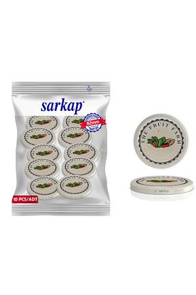 کوزه شیشه ای سفید Sarkap - کد 841676120