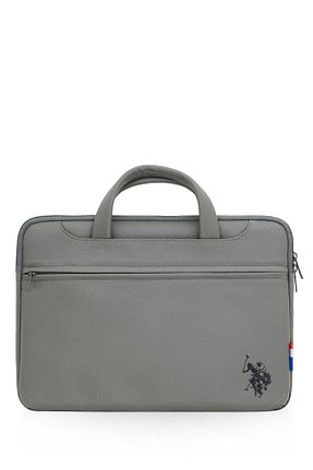 کیف لپ تاپ و مدارک خاکی زنانه چرم مصنوعی U.S. Polo Assn. - کد 763979740