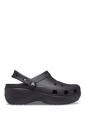 صندل مشکی زنانه پاشنه تخت Crocs - کد 818464742