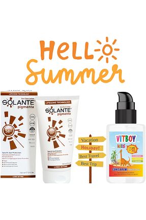 کرم ضد آفتاب صورت SPF 50 + Solante - کد 699283378