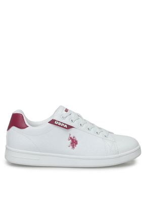 کفش اسنیکر سفید زنانه بند دار U.S. Polo Assn. - کد 894018541