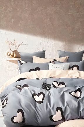 روتختی دونفره بژ پنبه ای İQON - کد 828688491