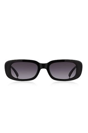 عینک آفتابی مشکی زنانه UV400 Eyesofia - کد 364081265